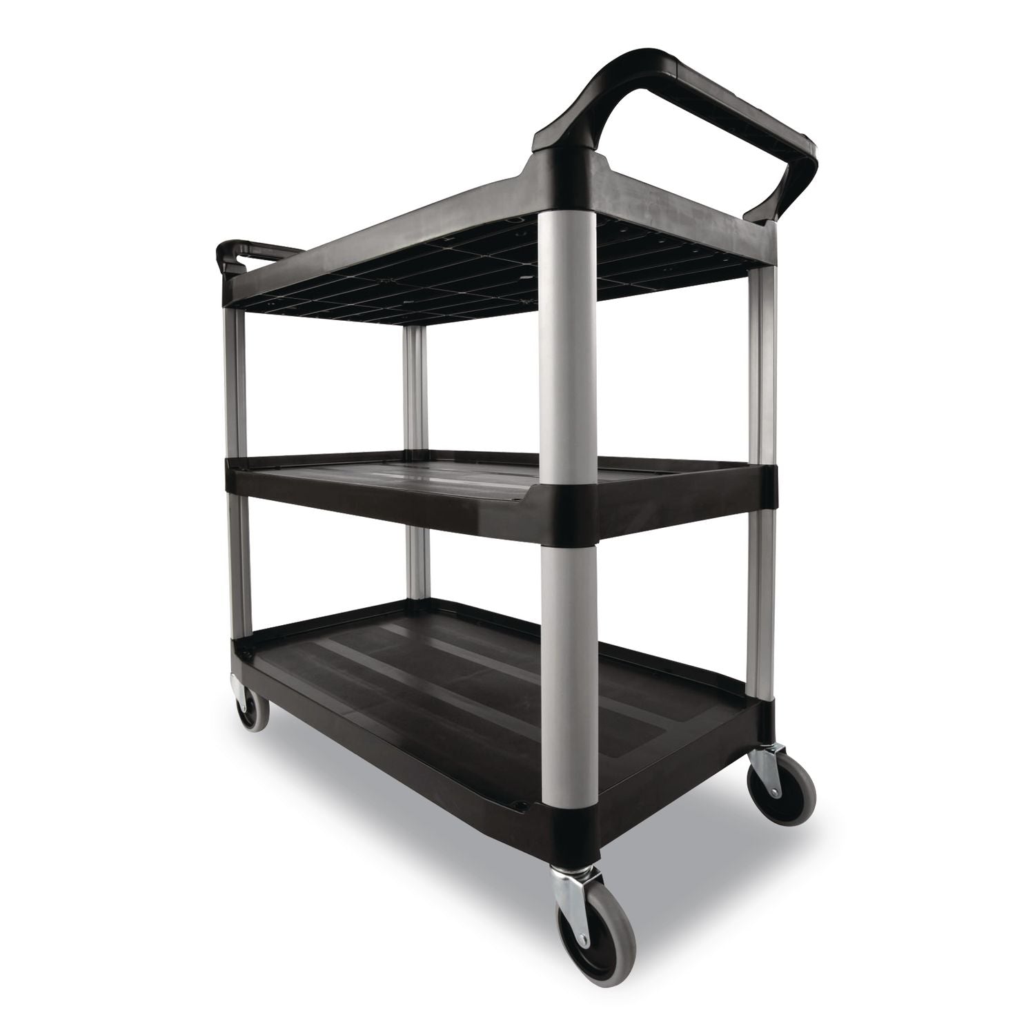 Rubbermaid 3-Shelf Mobile Utility Cart, Sold as 1 Each
