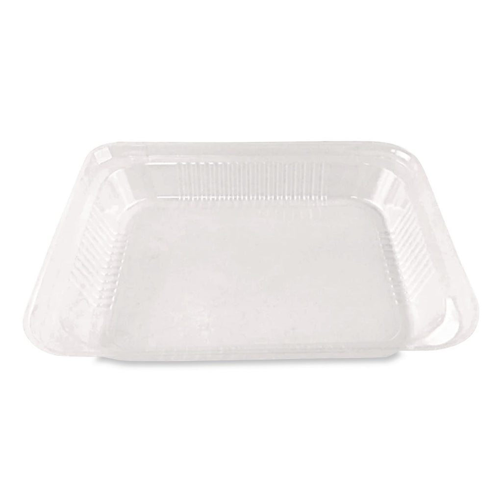 Plastic Dome Lid, 10.75 x 10.19 x 1.63, Clear, 100/Carton