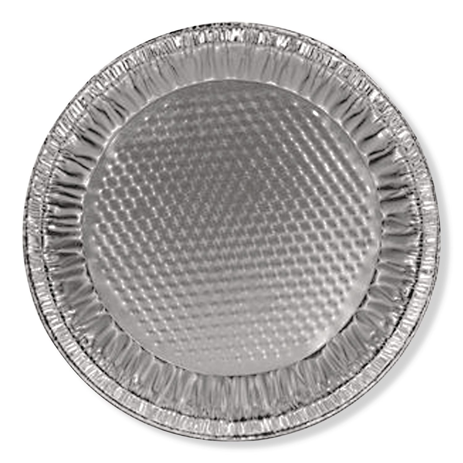 Aluminum Pie Pan, #10, 9.63" Diameter x 1.22"h, 200/Carton