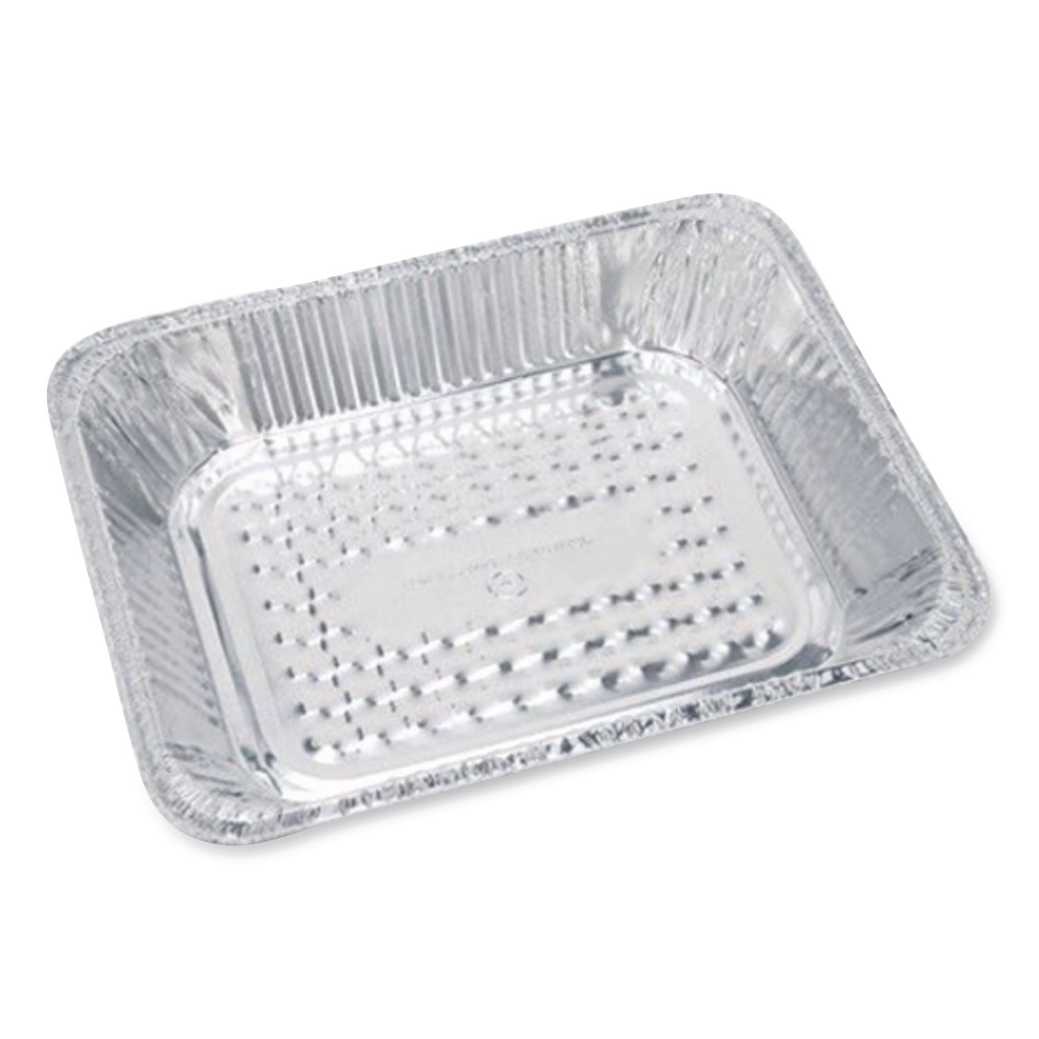 Aluminum Steam Table Pans, Half-Size Deep, 2.56" Deep, 10.38 x 12.75, 100/Carton