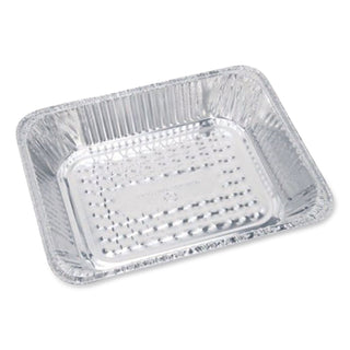 Aluminum Steam Table Pans, Half-Size Deep, 2.56" Deep, 10.38 x 12.75, 100/Carton