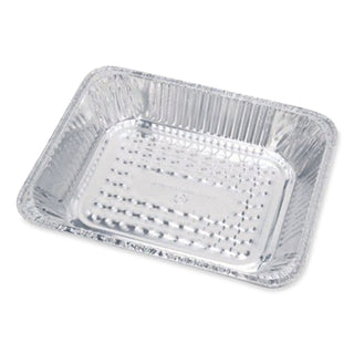Aluminum Steam Table Pans, Half-Size Deep, 2.56" Deep, 10.38 x 12.75, 100/Carton