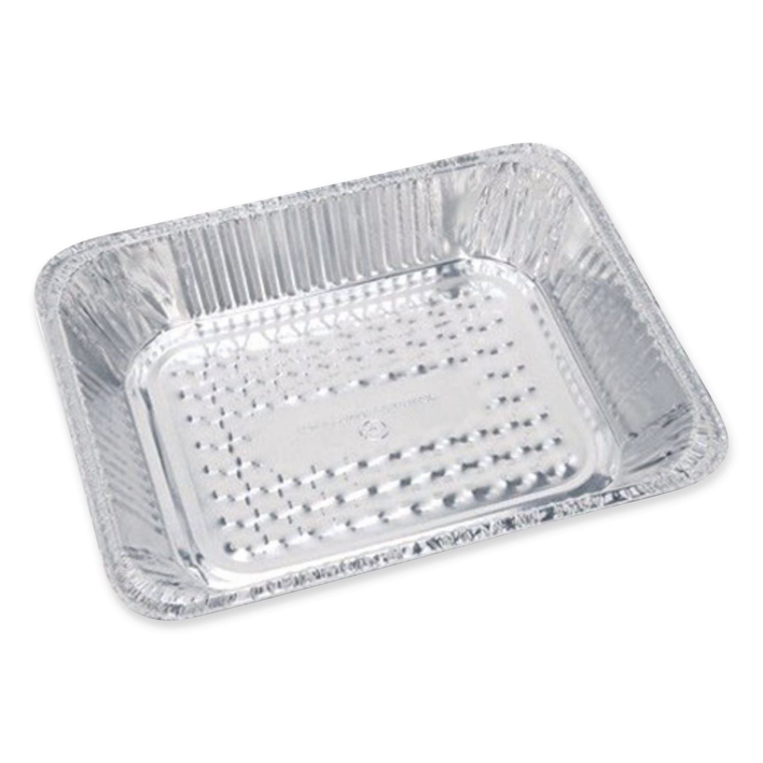 Aluminum Steam Table Pans, Half-Size Deep, 2.56" Deep, 10.38 x 12.75, 100/Carton