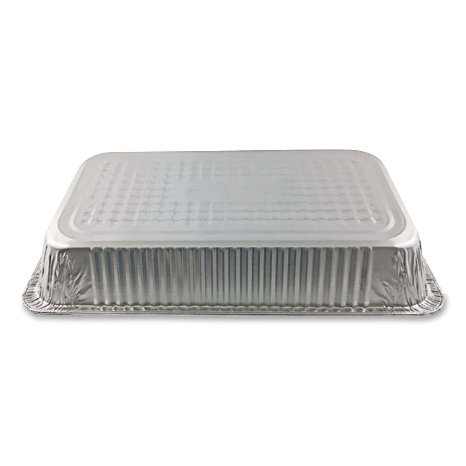 Aluminum Steam Table Pans, Full-Size Deep, 3.19" Deep, 12.19 x 20.75, 50/Carton