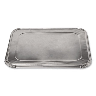 Steam Pan Foil Lids, Fits Half-Size Pan, 12.81 x 10.44, 100/Carton