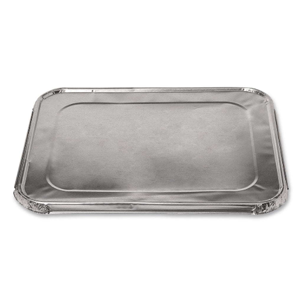 Steam Pan Foil Lids, Fits Full-Size Pan, 12 x 20.81, 50/Carton