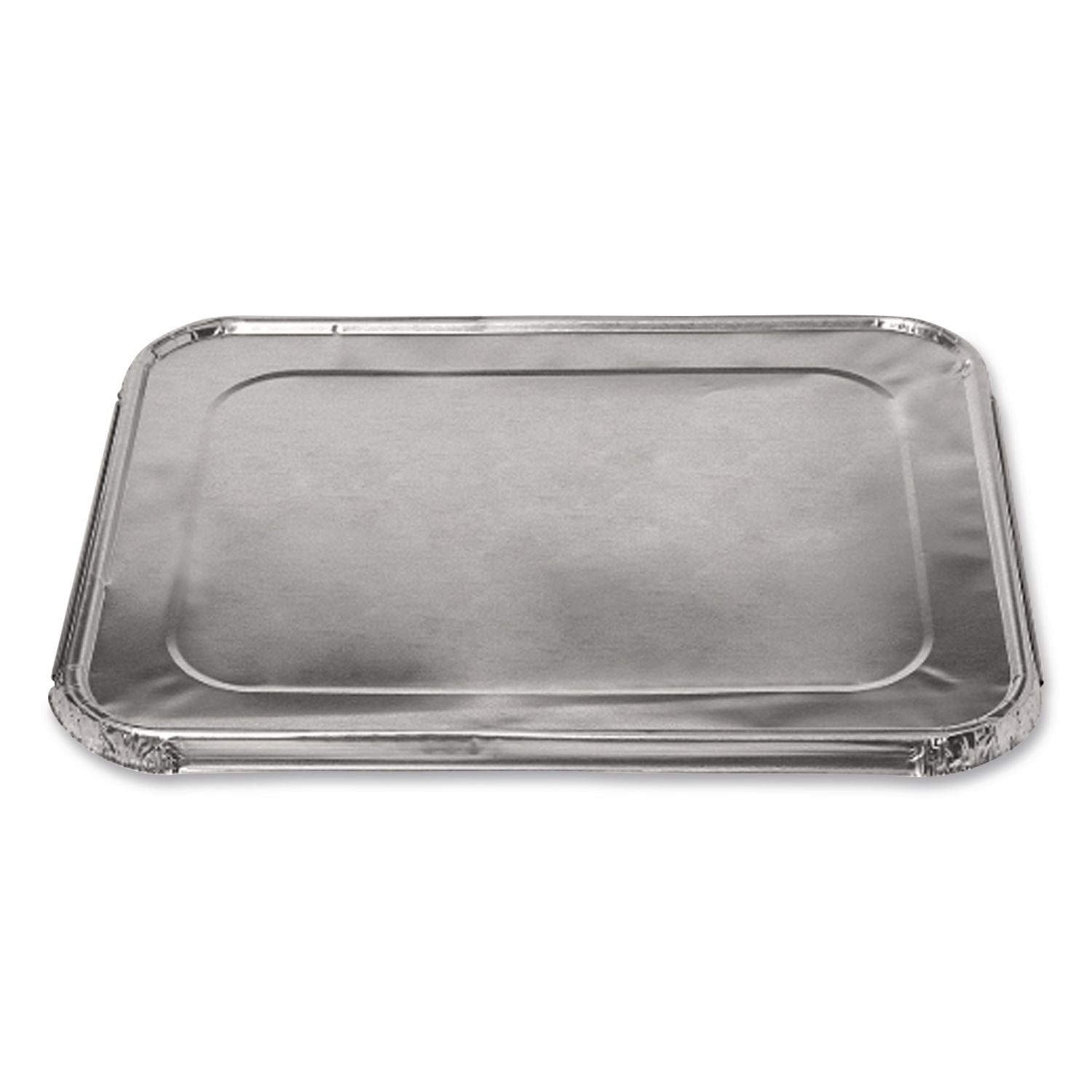 Steam Pan Foil Lids, Fits Full-Size Pan, 12 x 20.81, 50/Carton