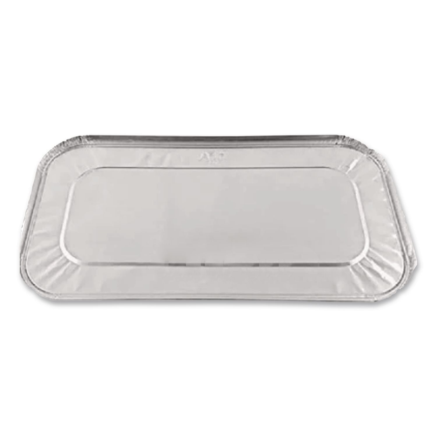 Steam Pan Foil Lids, Fits One-Third Size Pan, 6.4 x 12.7 x 0.5, 200/Carton