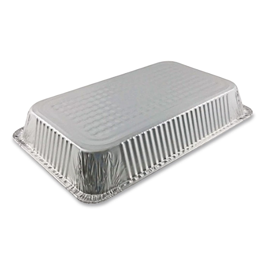 Aluminum Steam Table Pans, Full-Size Deep, 3.19" Deep, 12.19 x 20.75, 50/Carton