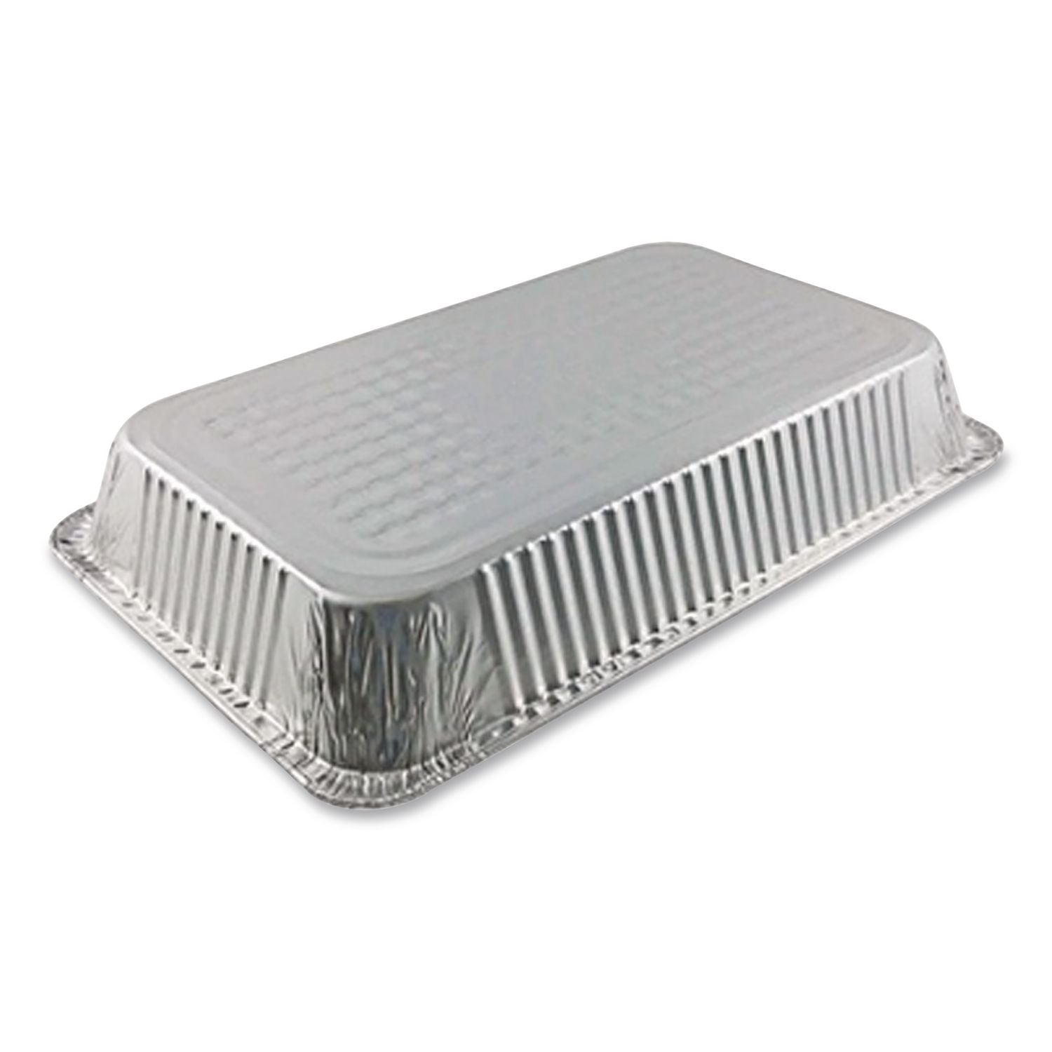 Aluminum Steam Table Pans, Full-Size Deep, 3.19" Deep, 12.19 x 20.75, 50/Carton