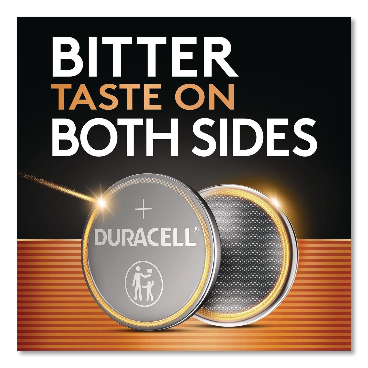 Lithium Coin Batteries With Bitterant, 2032, 6/Pack