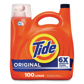 Liquid Laundry Detergent, Original Scent, 132 oz Pour Bottle, 4/Carton
