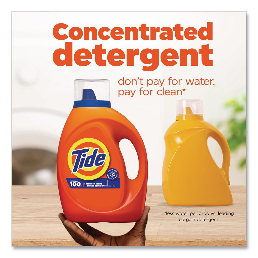 Liquid Laundry Detergent, Original Scent, 132 oz Pour Bottle, 4/Carton