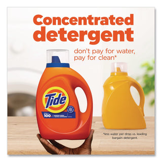 Liquid Laundry Detergent, Original Scent, 132 oz Pour Bottle, 4/Carton