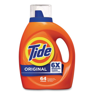 Liquid Laundry Detergent, Original Scent, 64 Loads, 84 oz Bottle, 4/Carton