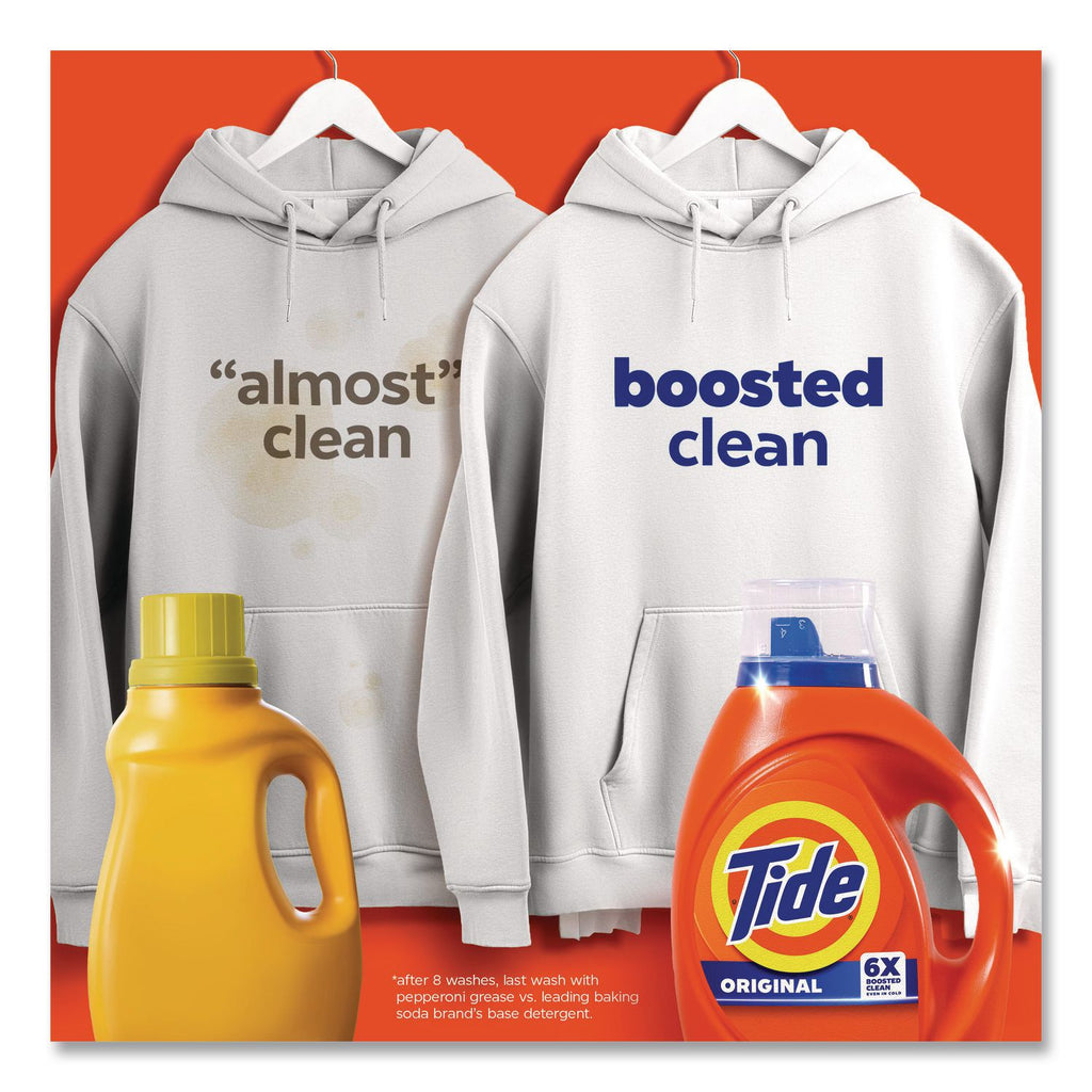 Liquid Laundry Detergent, Original Scent, 64 Loads, 84 oz Bottle, 4/Carton