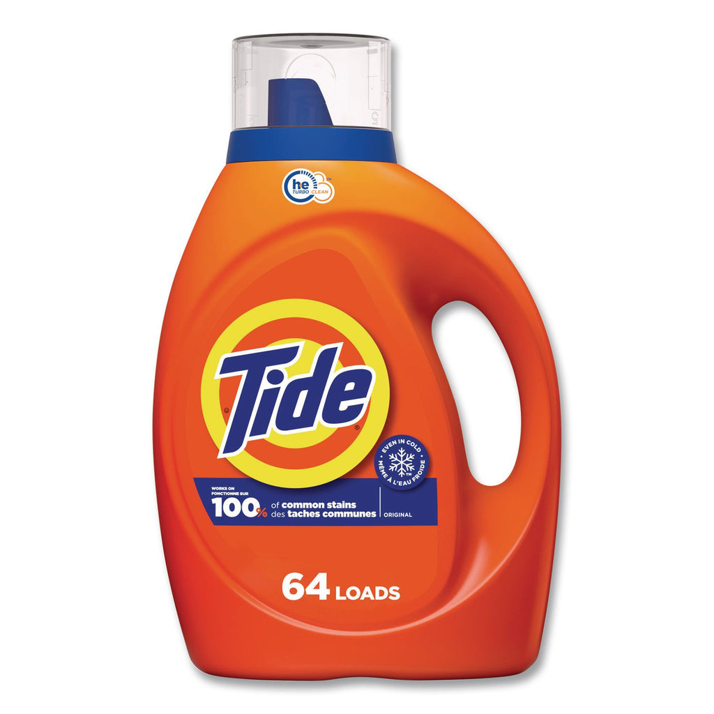 HE Laundry Detergent, Original Scent, Liquid, 64 Loads, 84 oz Bottle