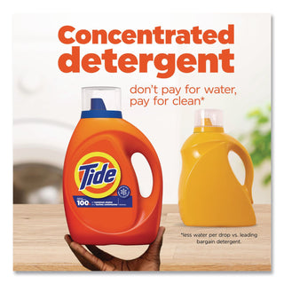 HE Laundry Detergent, Original Scent, Liquid, 64 Loads, 84 oz Bottle