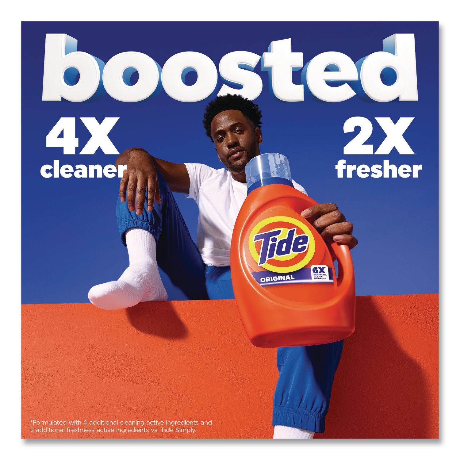 HE Laundry Detergent, Original Scent, Liquid, 64 Loads, 84 oz Bottle