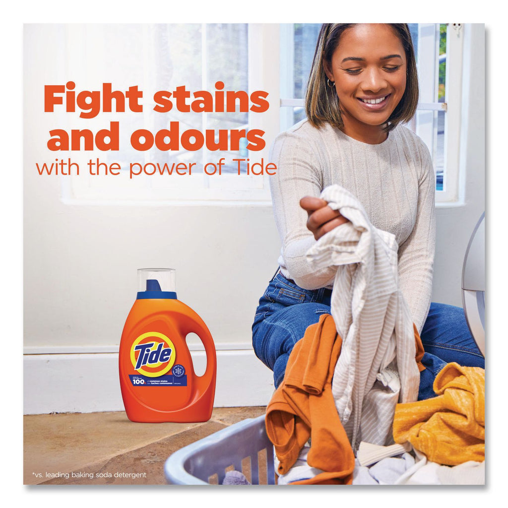 HE Laundry Detergent, Original Scent, Liquid, 64 Loads, 84 oz Bottle