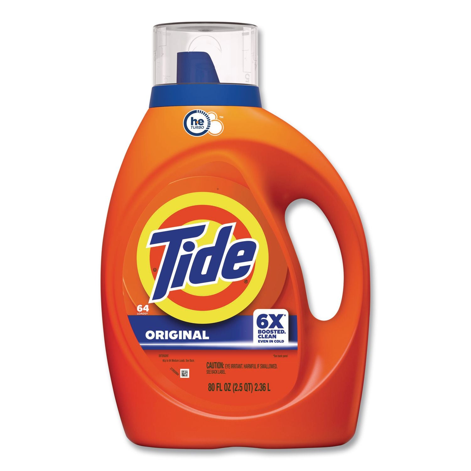 HE Laundry Detergent, Original Scent, Liquid, 64 Loads, 84 oz Bottle