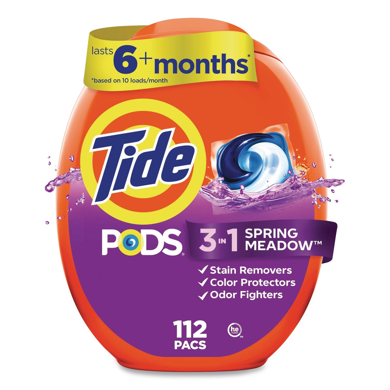 Pods, Spring Meadow, 112 Pods/Tub, 4 Tubs/Carton