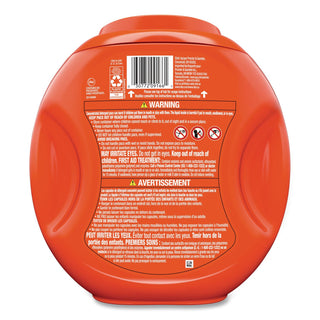 PODS Laundry Detergent, Spring Meadow, 66 oz Tub, 76 Pacs/Tub