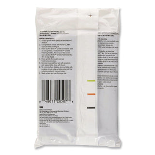 Griddle Screen, 4 x 5.5, Gray, 20/Pack