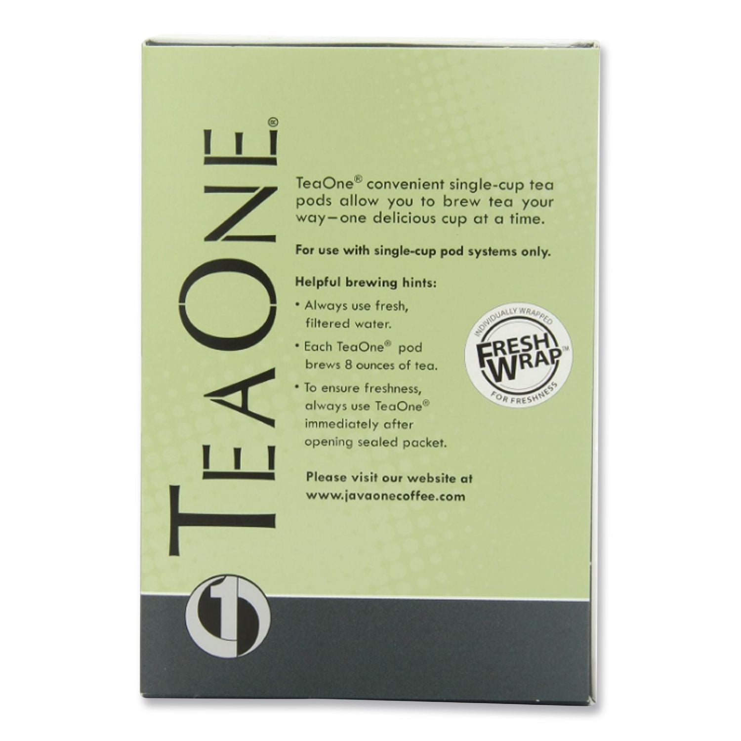 Tea Pods, Tropical Citrus Green, 14/Box