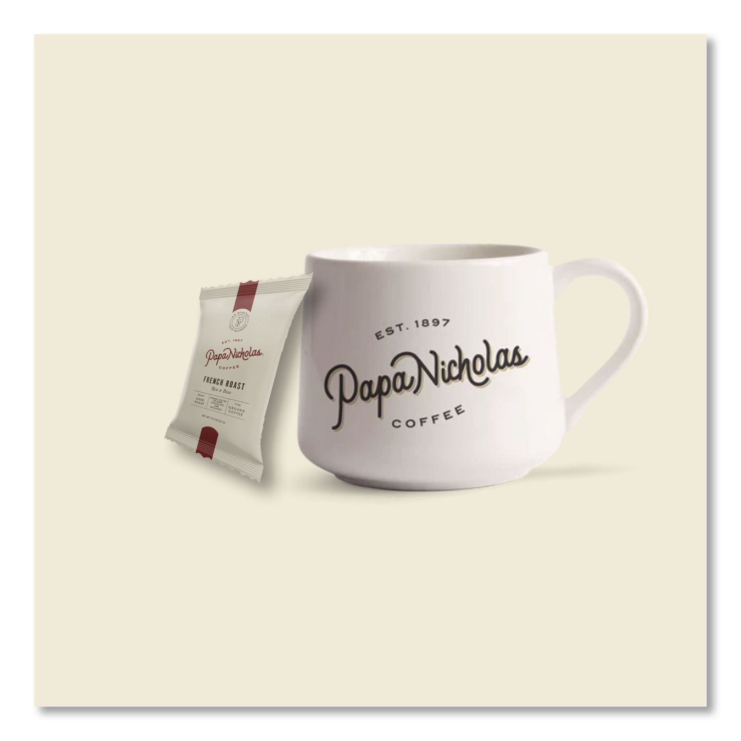 Premium Coffee, French Roast, 18/Carton