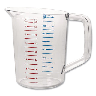 Bouncer Measuring Cup, 2 qt, Clear