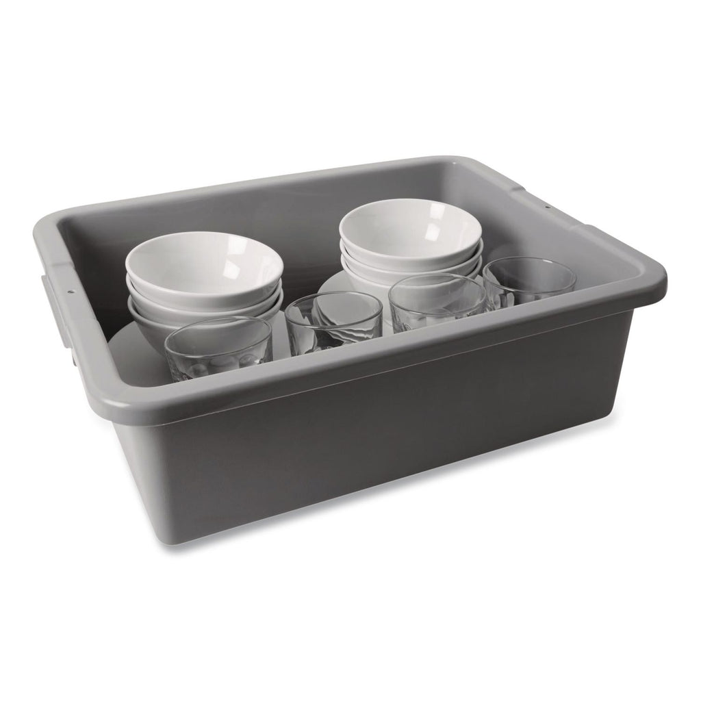 Bus/Utility Box, 7.125gal, Gray
