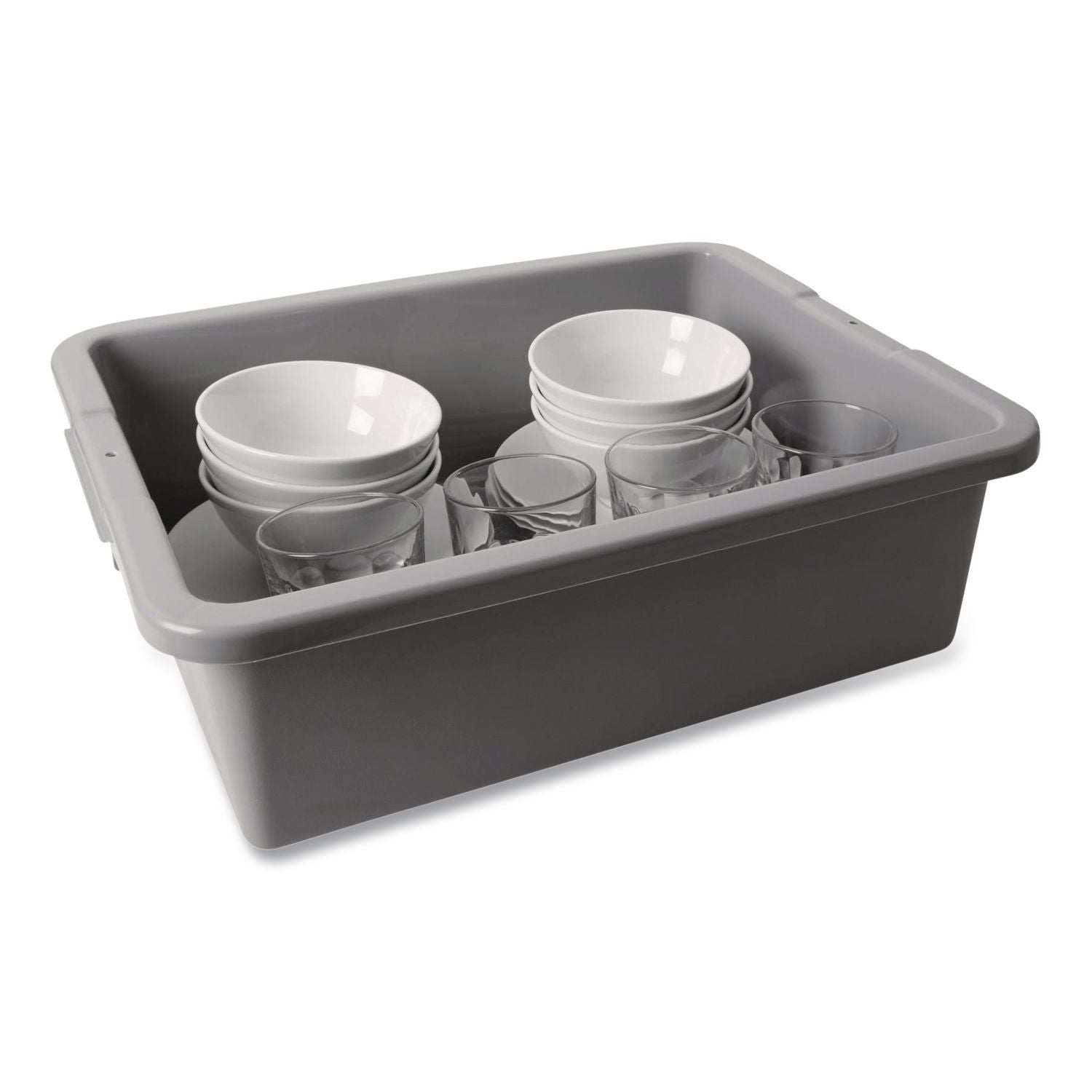 Bus/Utility Box, 7.125gal, Gray