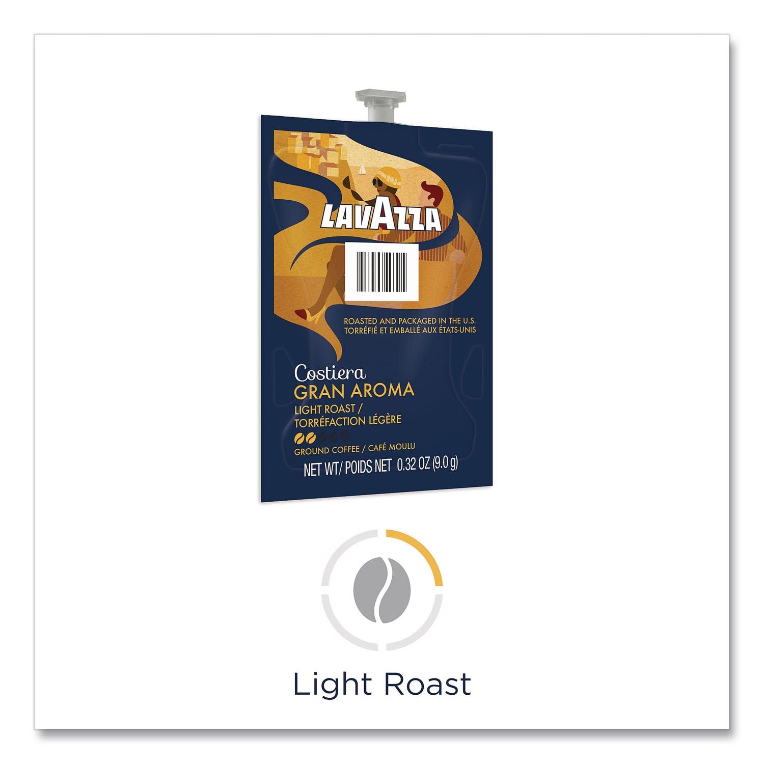 Gran Aroma Coffee Freshpack, Gran Aroma, 0.32 oz Pouch, 76/Carton