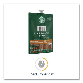 Starbucks Pike Place Roast Coffee Freshpack, Pike Place, 0.32 oz Pouch, 76/Carton