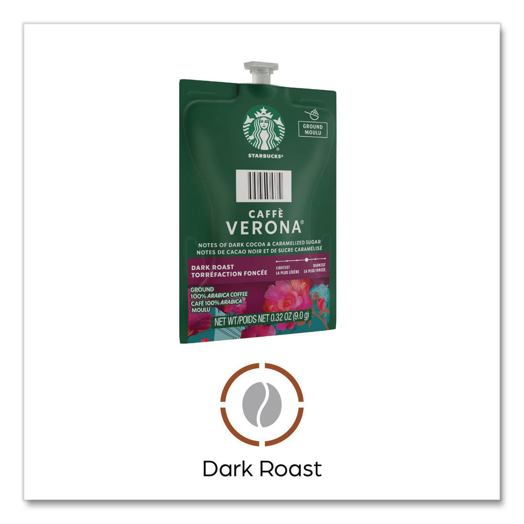 Starbucks Caffe Verona Coffee Freshpack, Caffe Verona, 0.32 oz Pouch, 76/Carton