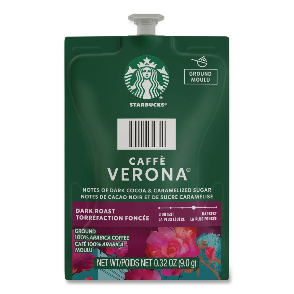 Starbucks Caffe Verona Coffee Freshpack, Caffe Verona, 0.32 oz Pouch, 76/Carton