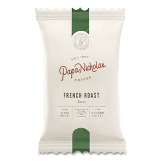 Premium Coffee, Decaffeinated French Roast, 18/Carton