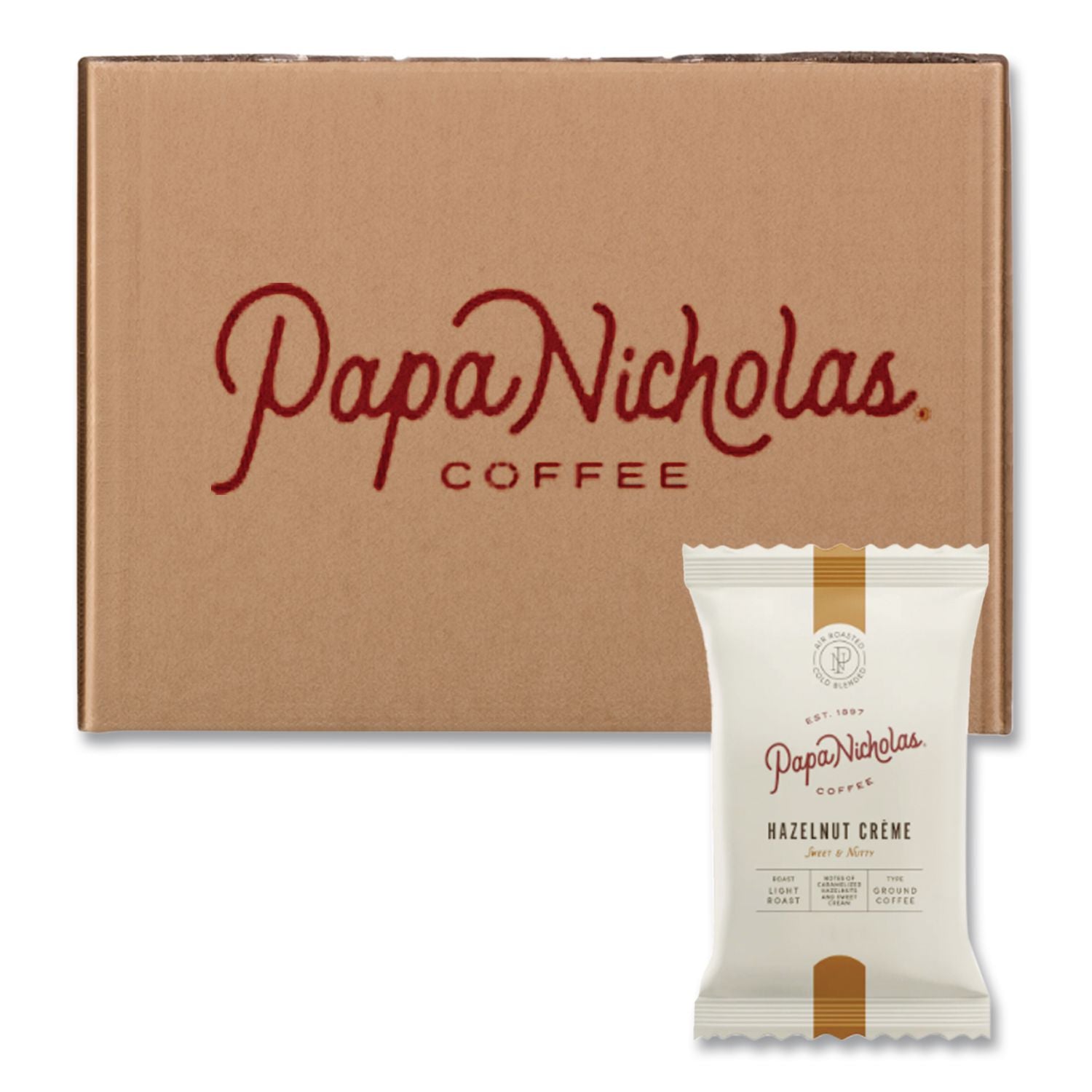 Premium Coffee, Hazelnut Creme, 18/Carton