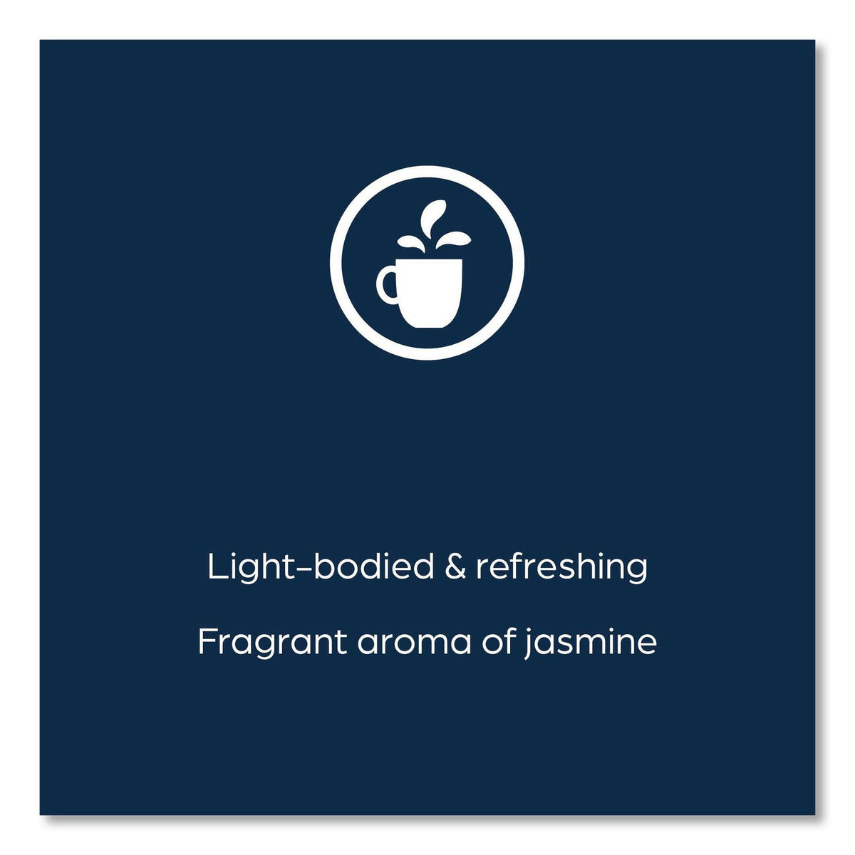 The Bright Tea Co. Green with Jasmine Tea Freshpack, Green with Jasmine, 0.07 oz Pouch, 100/Carton