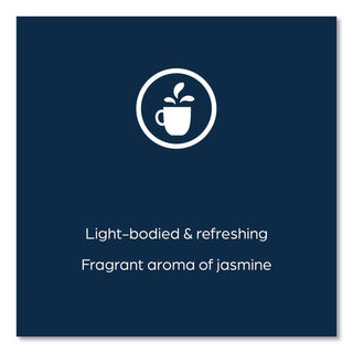 The Bright Tea Co. Green with Jasmine Tea Freshpack, Green with Jasmine, 0.07 oz Pouch, 100/Carton