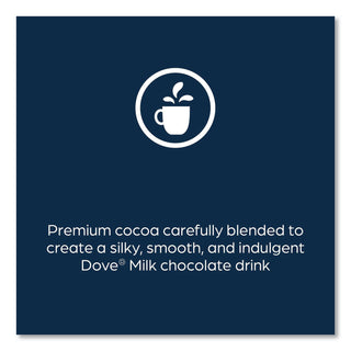 Dove Hot Chocolate Freshpack, Milk Chocolate, 0.66 oz Pouch, 72/Carton