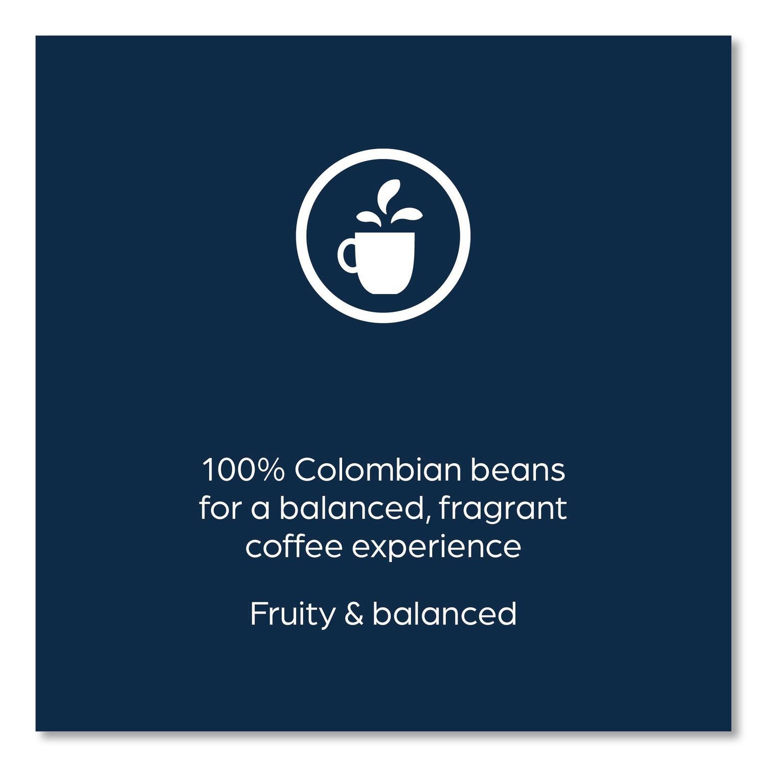 Alterra Columbia Coffee Freshpack, Columbia, 0.28 oz Pouch, 100/Carton