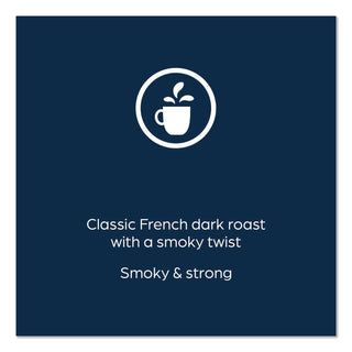 Alterra French Roast Coffee Freshpack, French Roast, 0.32 oz Pouch, 100/Carton
