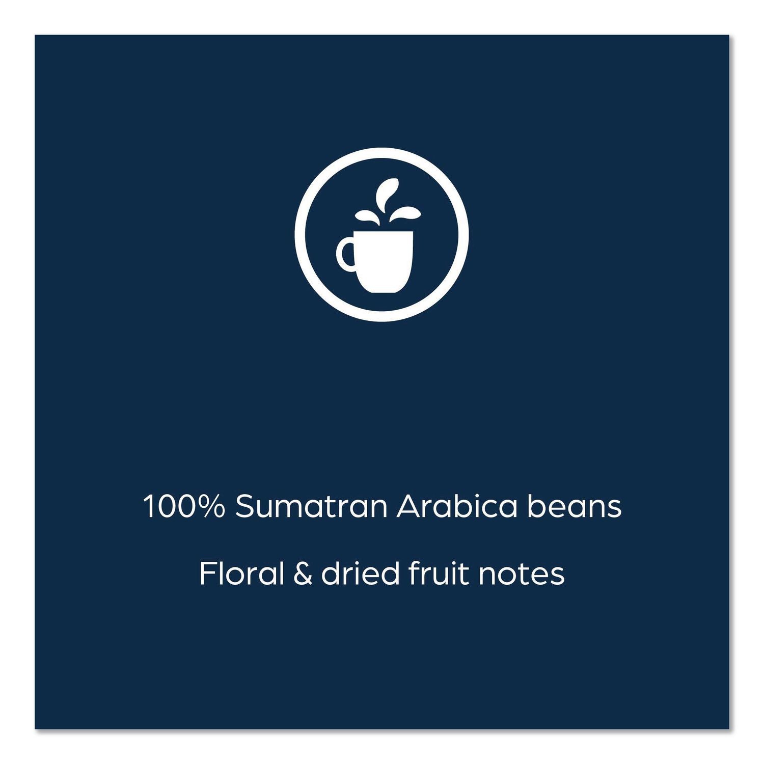 Alterra Sumatra Coffee Freshpack, Sumatra, 0.3 oz Pouch, 100/Carton