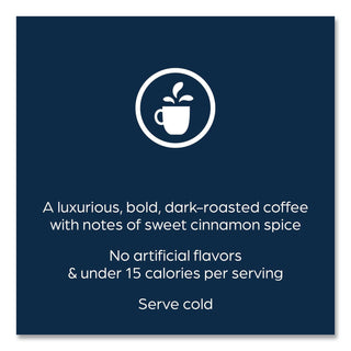 Alterra Cinnamon Dolce Iced Coffee Freshpack, Iced Cinnamon Dolce, 0.25 oz Pouch, 90/Carton