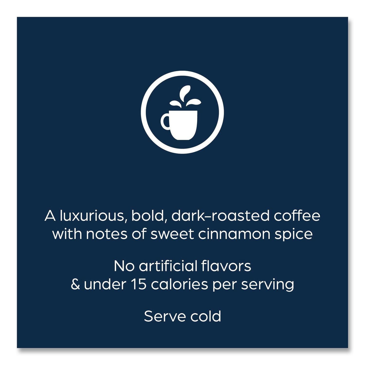 Alterra Cinnamon Dolce Iced Coffee Freshpack, Iced Cinnamon Dolce, 0.25 oz Pouch, 90/Carton