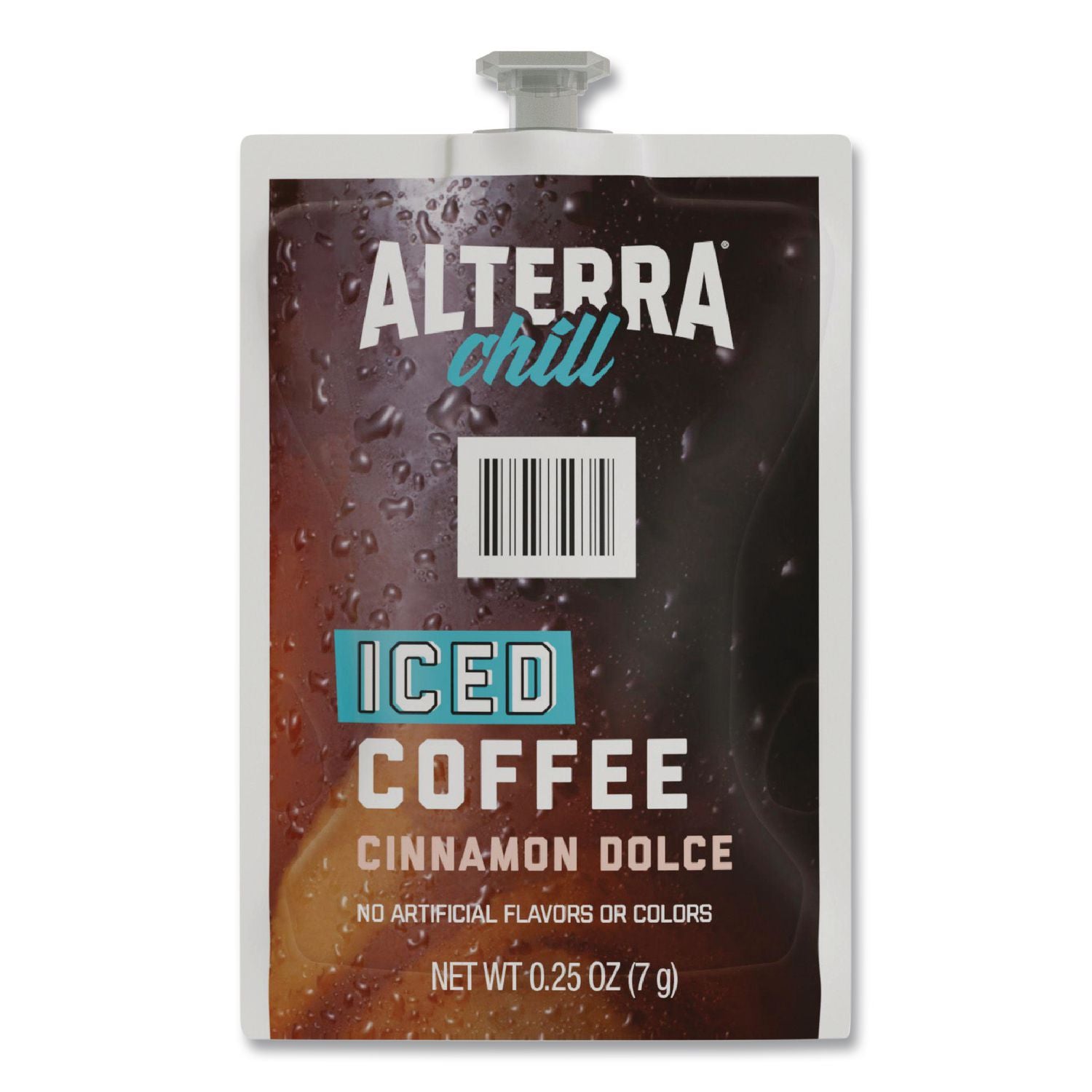 Alterra Cinnamon Dolce Iced Coffee Freshpack, Iced Cinnamon Dolce, 0.25 oz Pouch, 90/Carton