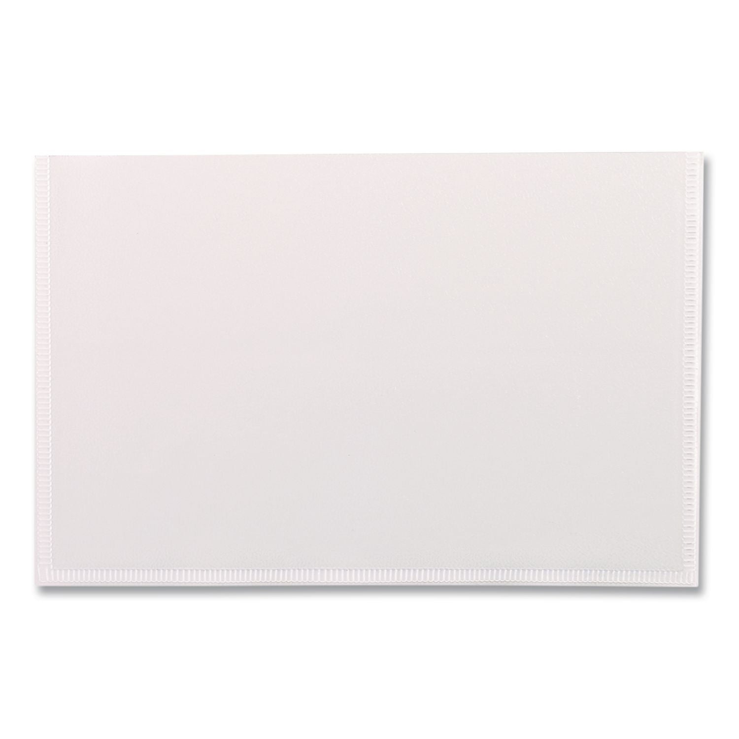 Self-Adhesive Pockets, 4 x 6, Clear Front/White Backing, 100/Box