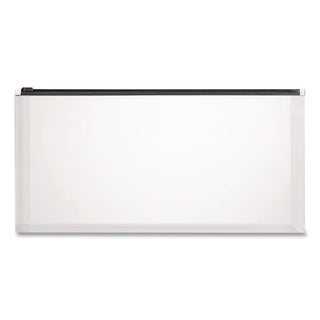 Poly Zip Check Envelope, Zipper Closure, 10.13 x 5.13, Assorted Colors, 5/Pack